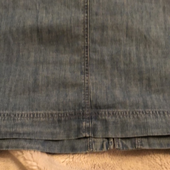 Madewell Chambray Dress Size L - Picture 6 of 12